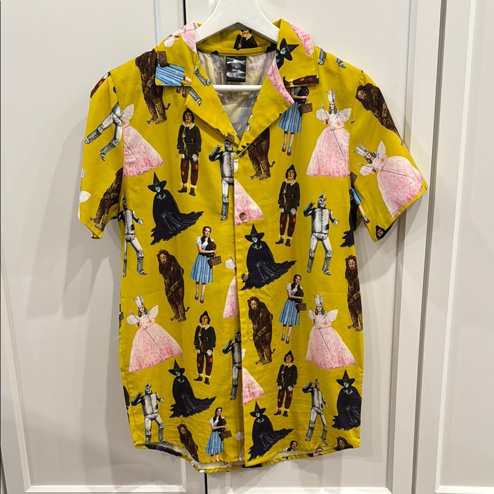 UV Wizard of Oz x Cakeworthy Yellow Graphic Shirt